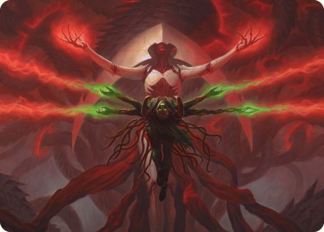 All Will Be One Art Card [Phyrexia: All Will Be One Art Series] | Galaxy Games LLC