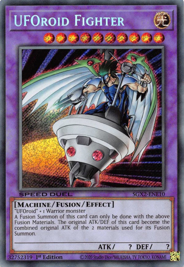 UFOroid Fighter [SGX2-ENE10] Secret Rare | Galaxy Games LLC