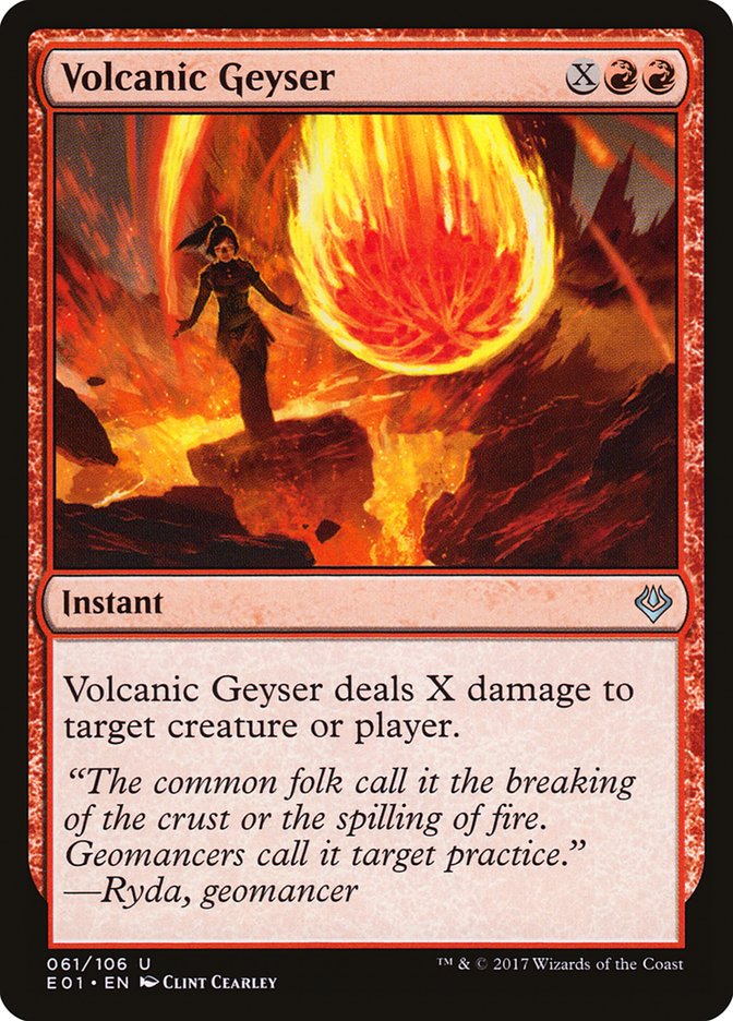 Volcanic Geyser [Archenemy: Nicol Bolas] | Galaxy Games LLC