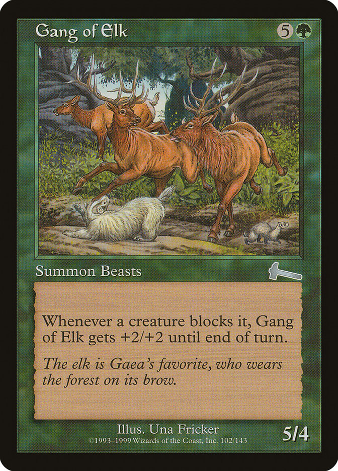 Gang of Elk [Urza's Legacy] | Galaxy Games LLC