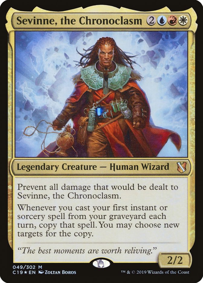 Sevinne, the Chronoclasm [Commander 2019] | Galaxy Games LLC