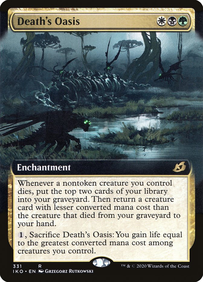 Death's Oasis (Extended Art) [Ikoria: Lair of Behemoths] | Galaxy Games LLC