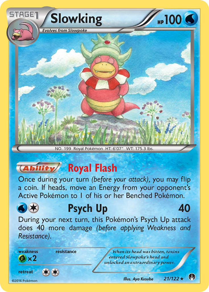 Slowking (21/122) [XY: BREAKpoint] | Galaxy Games LLC