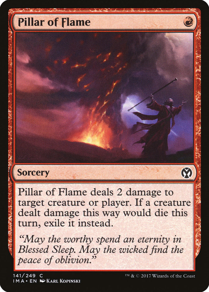 Pillar of Flame [Iconic Masters] | Galaxy Games LLC