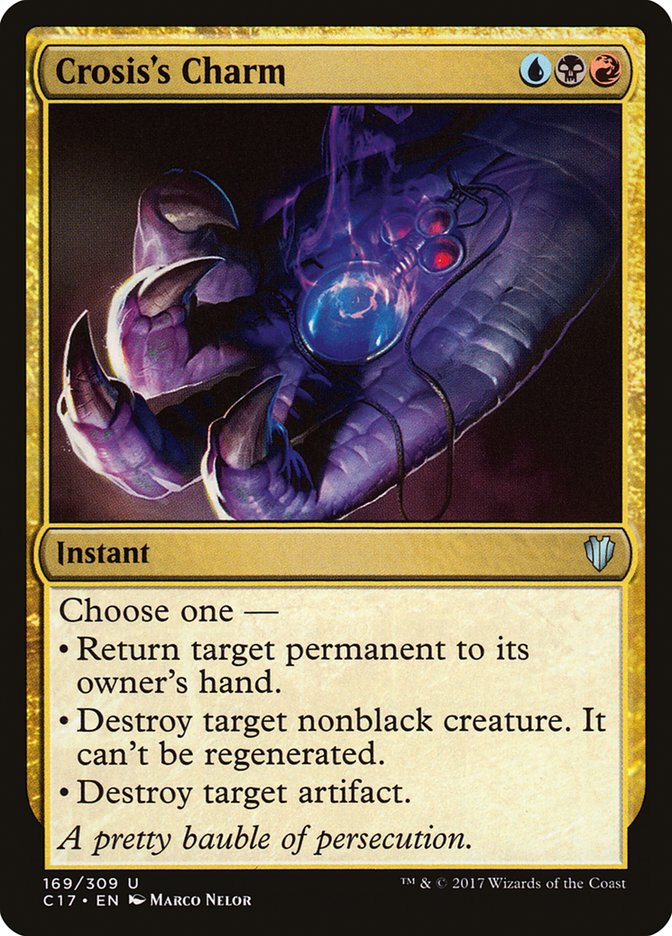 Crosis's Charm [Commander 2017] | Galaxy Games LLC