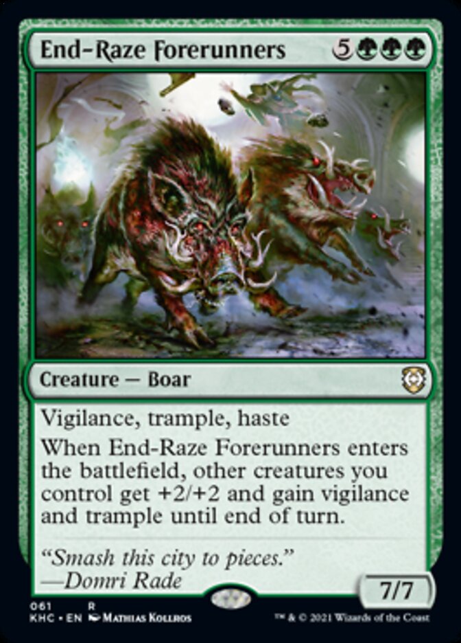 End-Raze Forerunners [Kaldheim Commander] | Galaxy Games LLC