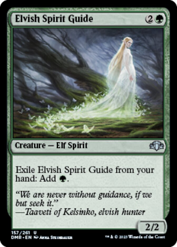 Elvish Spirit Guide [Dominaria Remastered] | Galaxy Games LLC