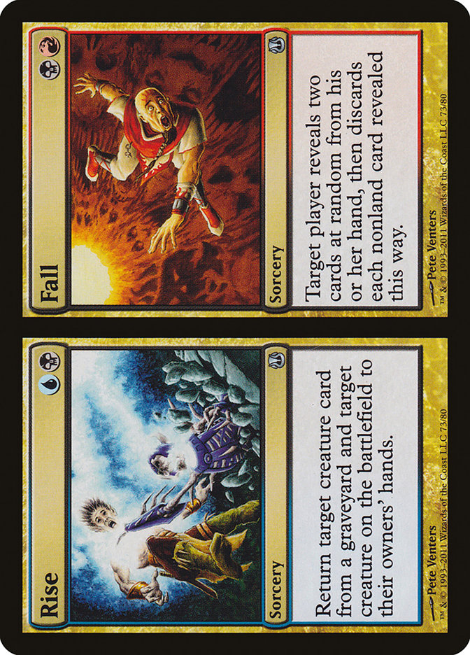 Rise // Fall [Duel Decks: Ajani vs. Nicol Bolas] | Galaxy Games LLC