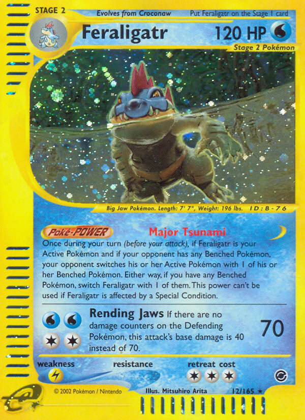 Feraligatr (12/165) [Expedition: Base Set] | Galaxy Games LLC