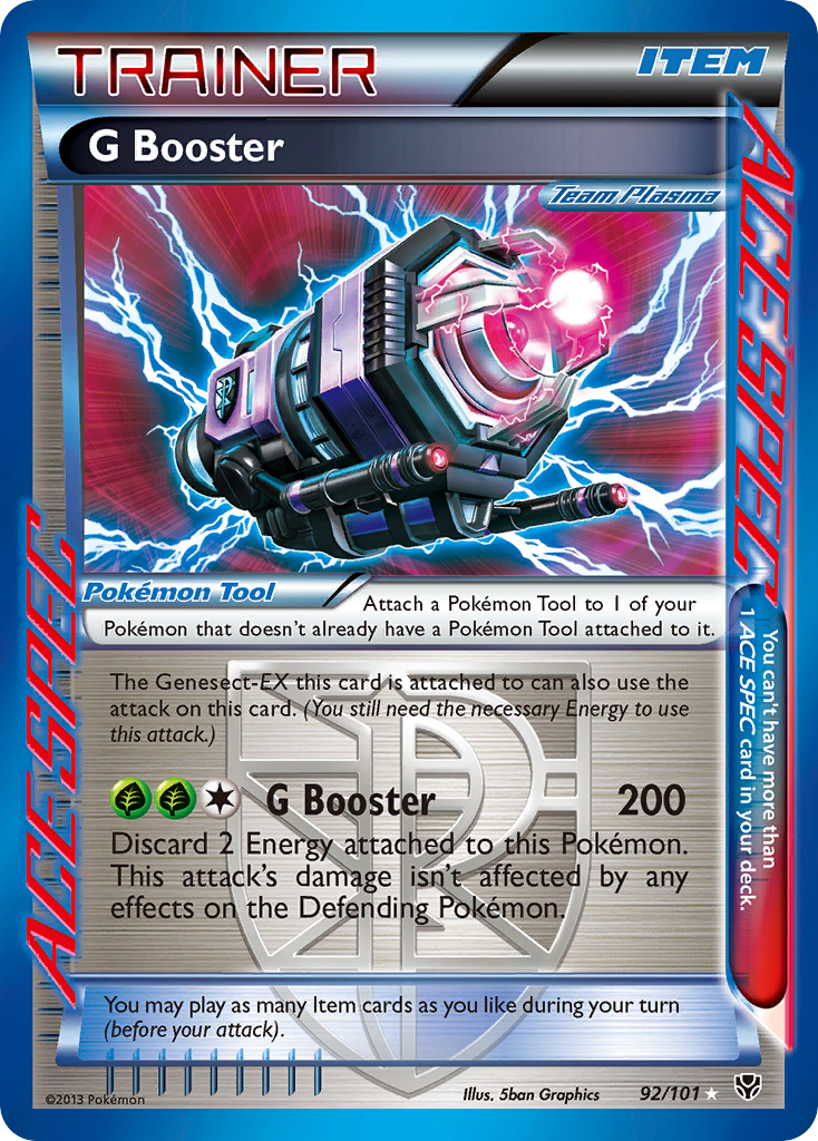 G Booster (92/101) [Black & White: Plasma Blast] | Galaxy Games LLC