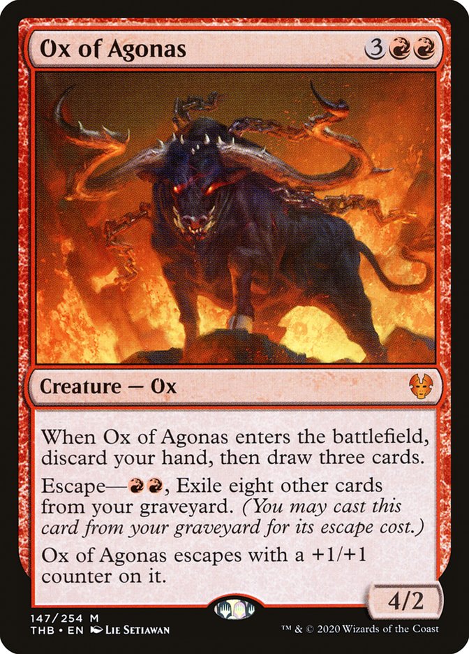 Ox of Agonas [Theros Beyond Death] | Galaxy Games LLC