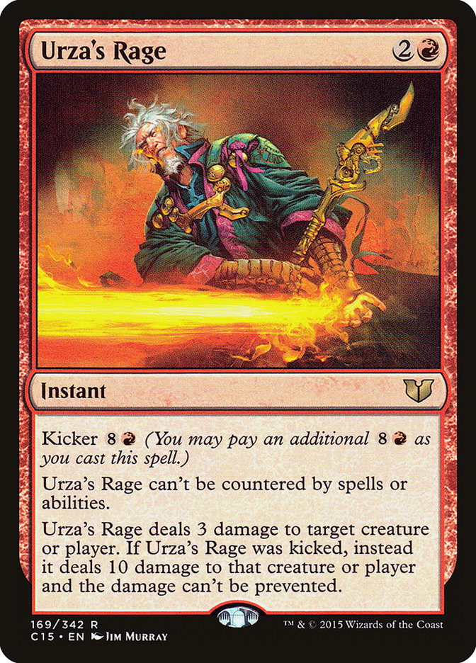 Urza's Rage [Commander 2015] | Galaxy Games LLC