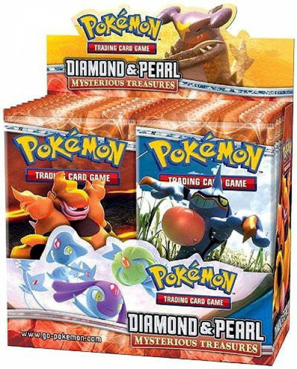 Diamond & Pearl: Mysterious Treasures - Booster Box | Galaxy Games LLC