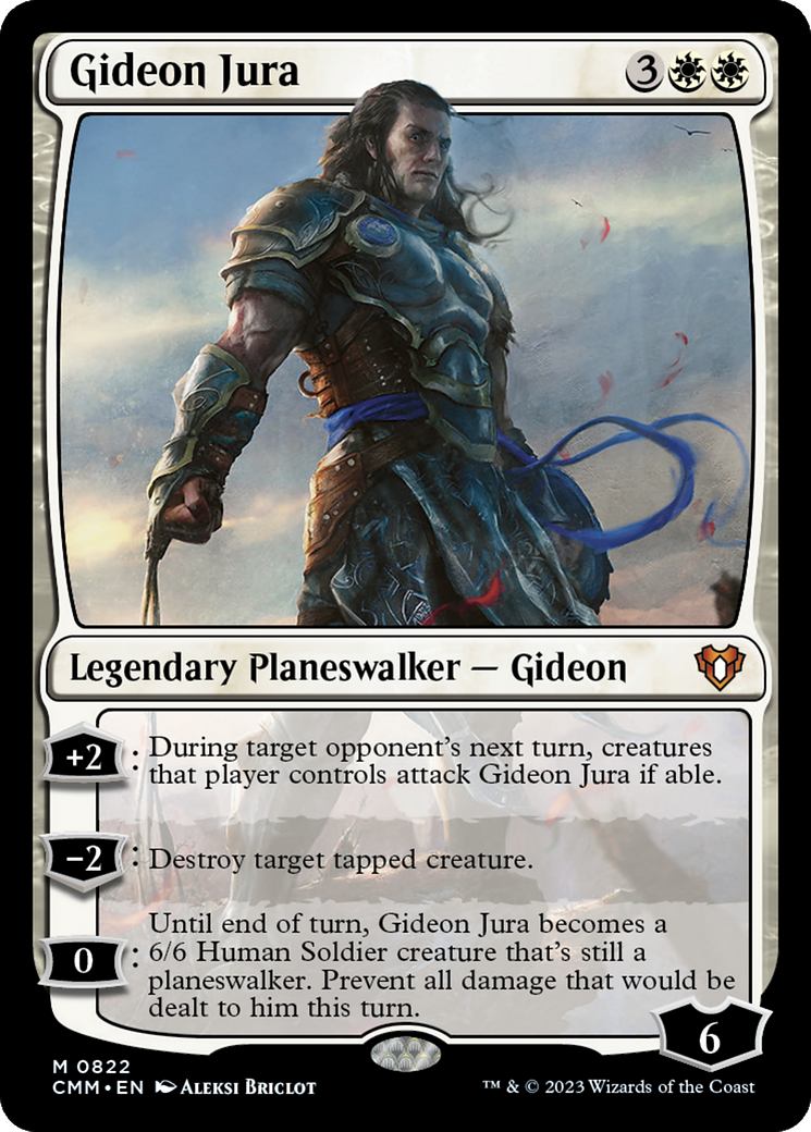 Gideon Jura [Commander Masters] | Galaxy Games LLC