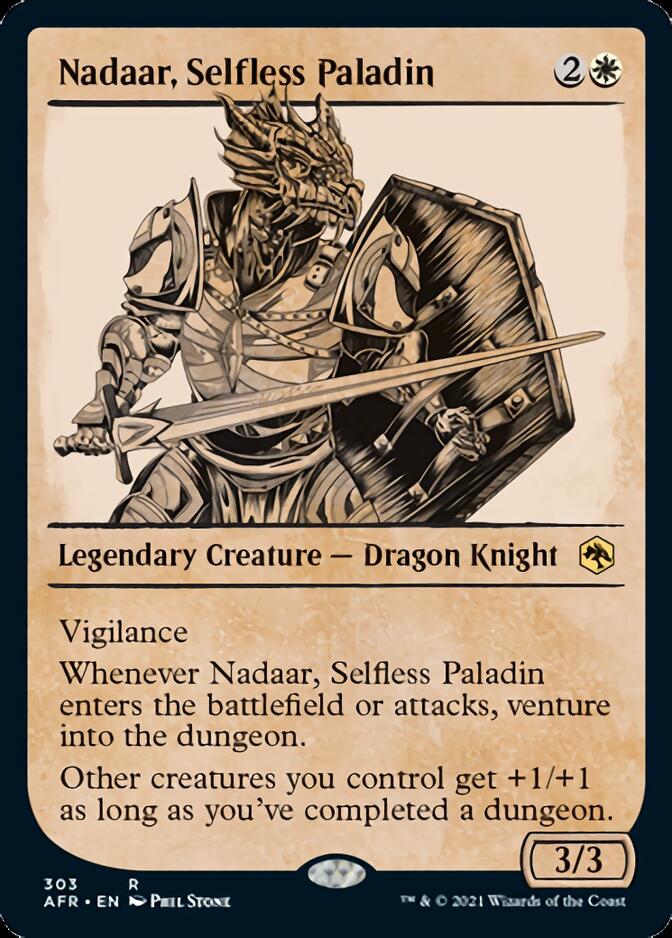 Nadaar, Selfless Paladin (Showcase) [Dungeons & Dragons: Adventures in the Forgotten Realms] | Galaxy Games LLC