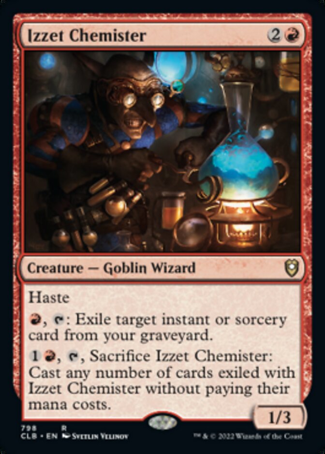 Izzet Chemister [Commander Legends: Battle for Baldur's Gate] | Galaxy Games LLC