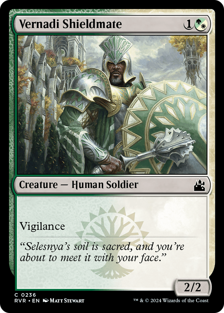 Vernadi Shieldmate [Ravnica Remastered] | Galaxy Games LLC