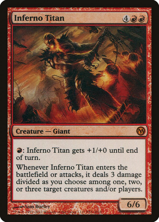 Inferno Titan (Duels of the Planeswalkers Promos) [Duels of the Planeswalkers Promos 2011] | Galaxy Games LLC