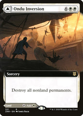 Ondu Inversion // Ondu Skyruins (Extended Art) [Zendikar Rising] | Galaxy Games LLC