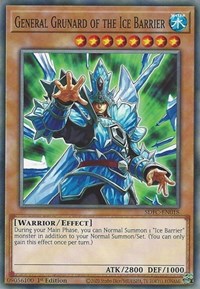 General Grunard of the Ice Barrier [SDFC-EN018] Common | Galaxy Games LLC