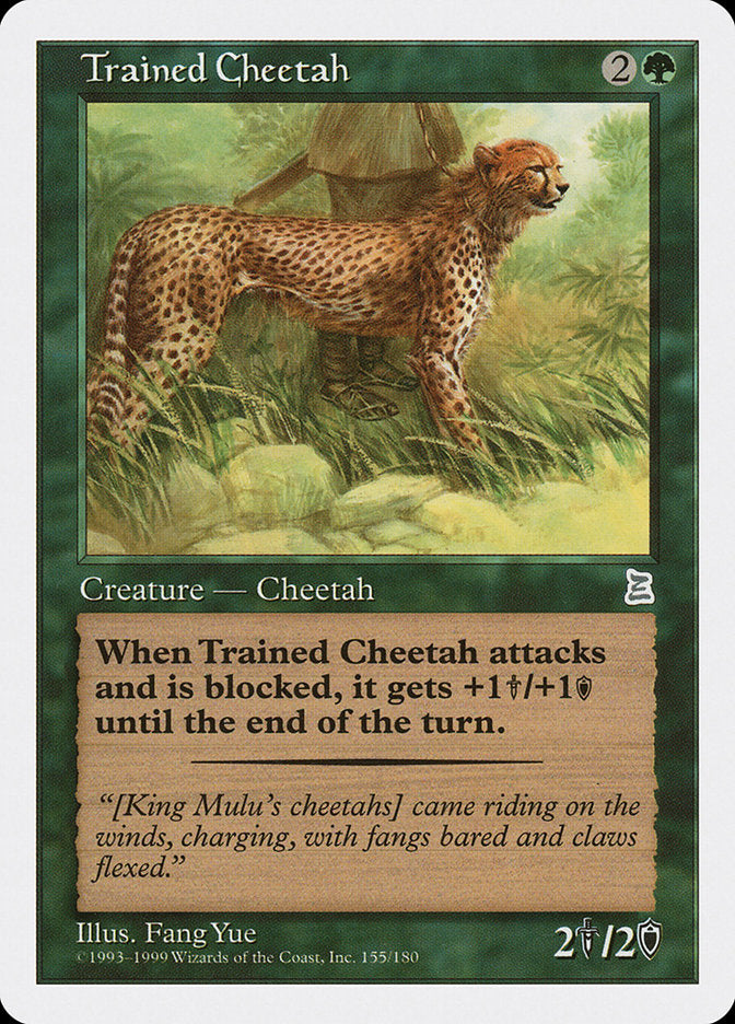 Trained Cheetah [Portal Three Kingdoms] | Galaxy Games LLC