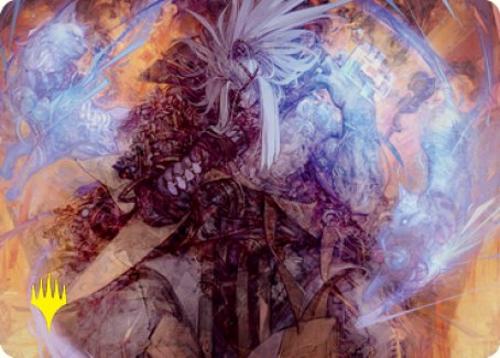 Satoru Umezawa 2 Art Card (Gold-Stamped Signature) [Kamigawa: Neon Dynasty Art Series] | Galaxy Games LLC