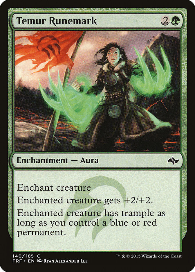 Temur Runemark [Fate Reforged] | Galaxy Games LLC