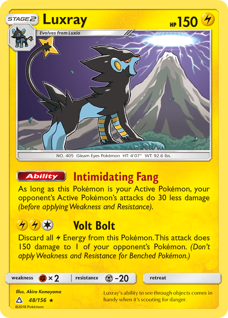 Luxray (48/156) [Sun & Moon: Ultra Prism] | Galaxy Games LLC