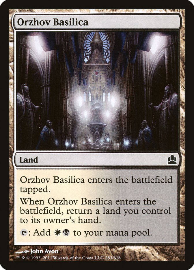 Orzhov Basilica [Commander 2011] | Galaxy Games LLC