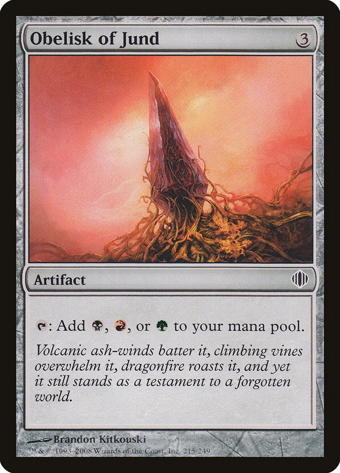 Obelisk of Jund [Shards of Alara] | Galaxy Games LLC