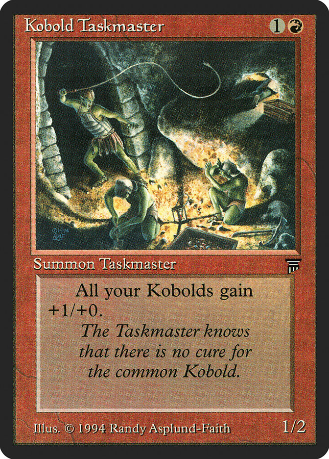 Kobold Taskmaster [Legends] | Galaxy Games LLC