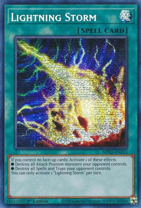 Lightning Storm [MP22-EN253] Prismatic Secret Rare | Galaxy Games LLC