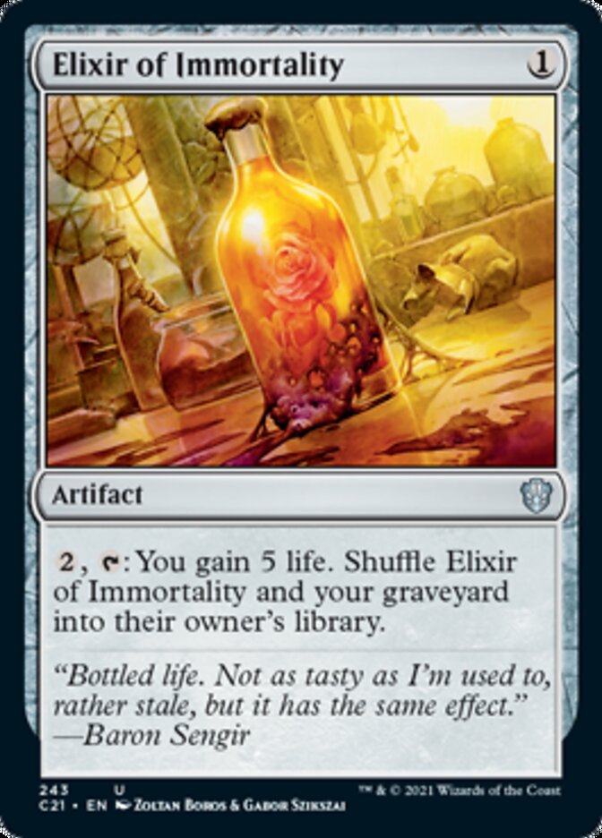 Elixir of Immortality [Commander 2021] | Galaxy Games LLC