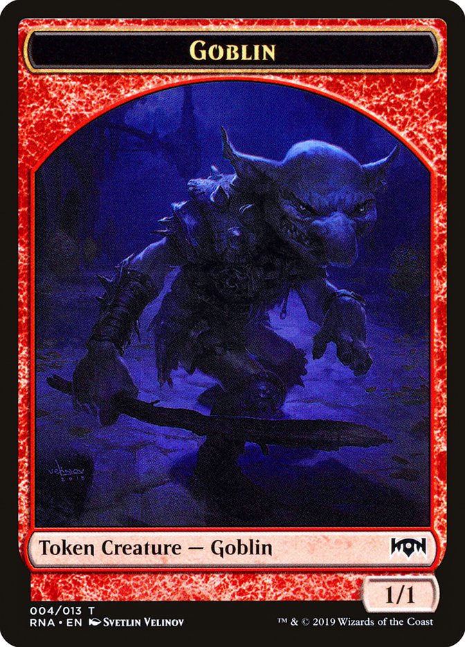 Goblin Token [Ravnica Allegiance Tokens] | Galaxy Games LLC