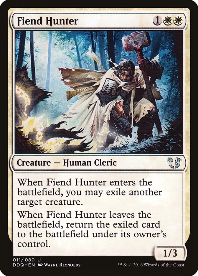Fiend Hunter [Duel Decks: Blessed vs. Cursed] | Galaxy Games LLC
