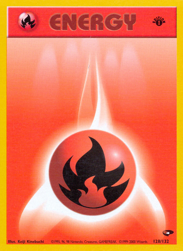 Fire Energy (128/132) [Gym Challenge 1st Edition] | Galaxy Games LLC