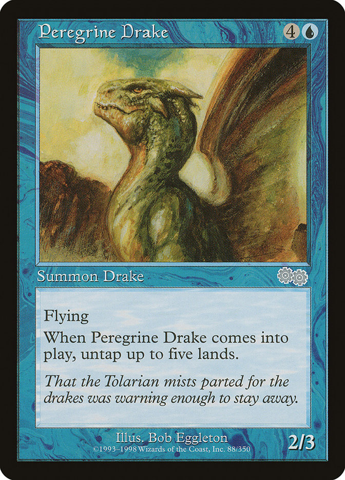 Peregrine Drake [Urza's Saga] | Galaxy Games LLC