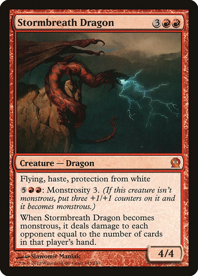Stormbreath Dragon [Theros] | Galaxy Games LLC