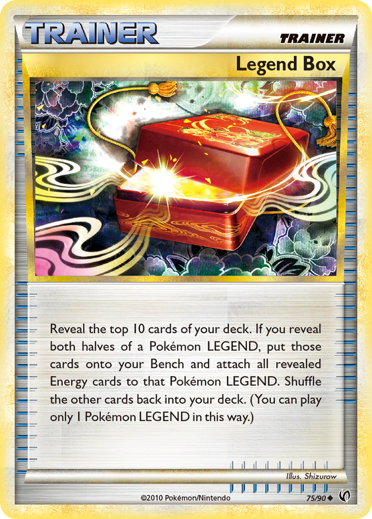 Legend Box (75/90) [HeartGold & SoulSilver: Undaunted] | Galaxy Games LLC