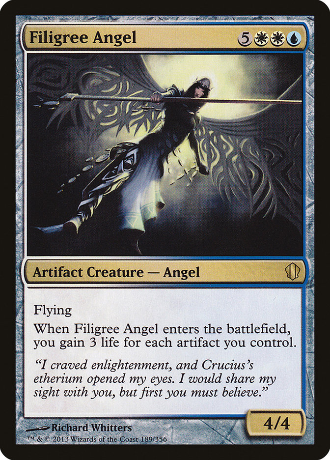 Filigree Angel [Commander 2013] | Galaxy Games LLC