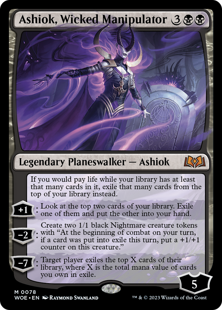 Ashiok, Wicked Manipulator [Wilds of Eldraine] | Galaxy Games LLC