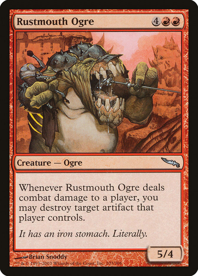 Rustmouth Ogre [Mirrodin] | Galaxy Games LLC