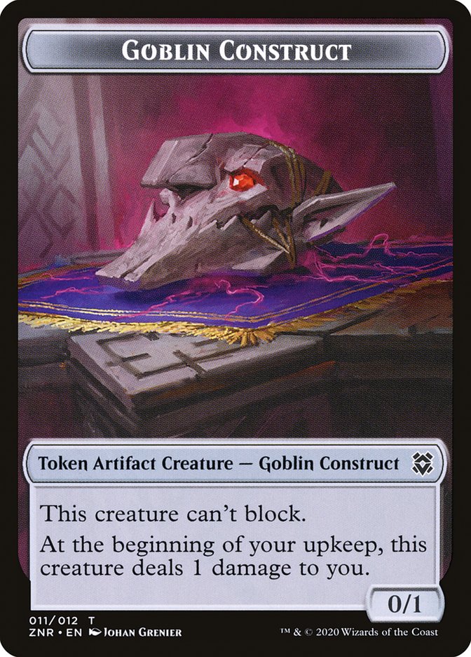 Goblin Construct Token [Zendikar Rising Tokens] | Galaxy Games LLC