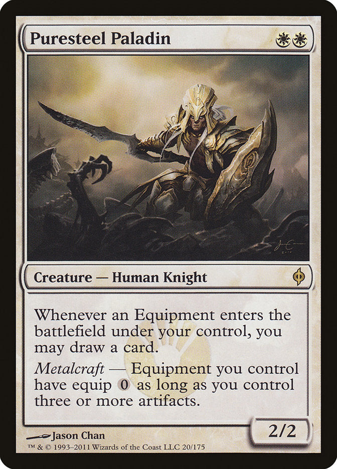 Puresteel Paladin [New Phyrexia] | Galaxy Games LLC