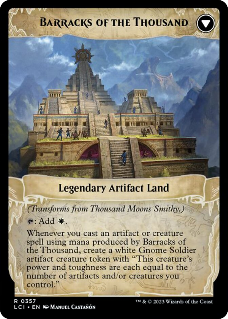 Thousand Moons Smithy // Barracks of the Thounsand [The Lost Caverns of Ixalan] | Galaxy Games LLC