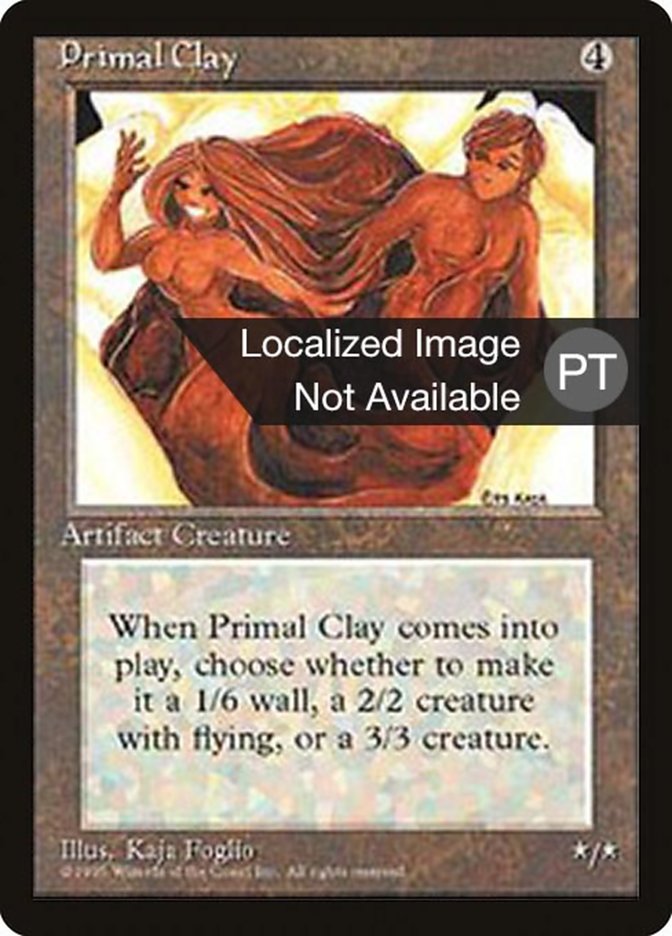 Primal Clay [Fourth Edition (Foreign Black Border)] | Galaxy Games LLC