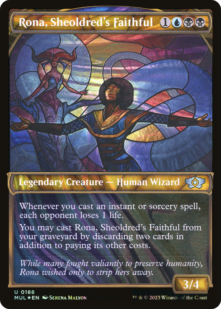 Rona, Sheoldred's Faithful (Halo Foil) [Multiverse Legends] | Galaxy Games LLC