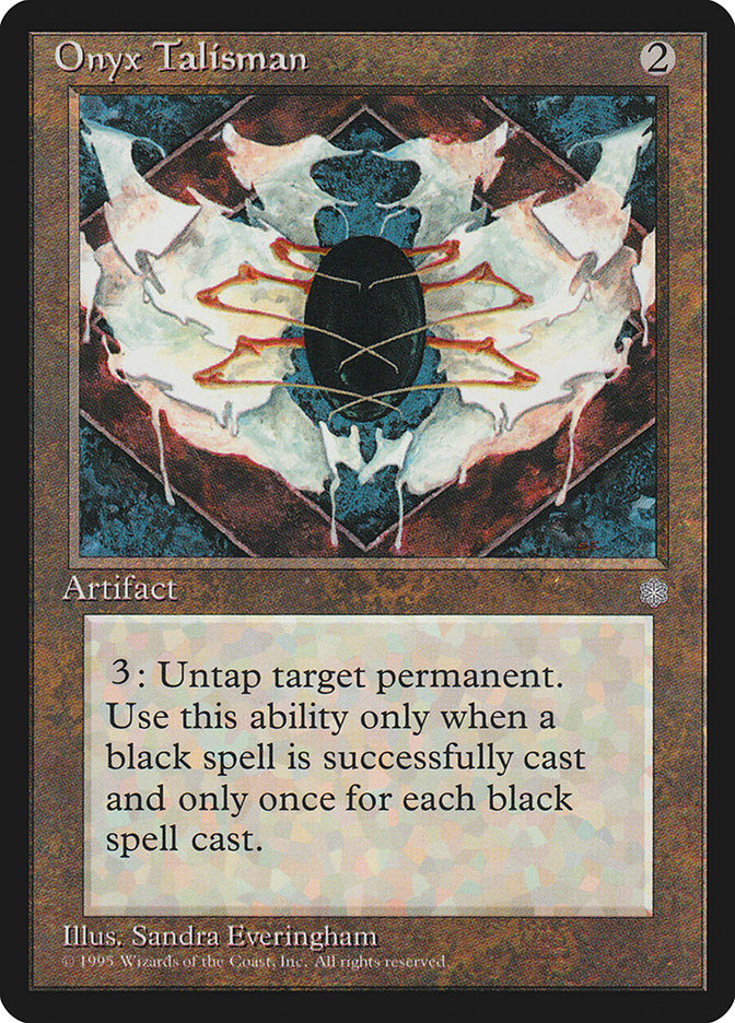 Onyx Talisman [Ice Age] | Galaxy Games LLC