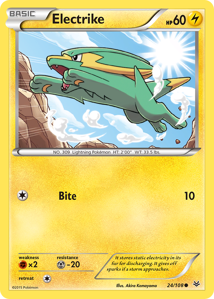 Electrike (24/108) [XY: Roaring Skies] | Galaxy Games LLC