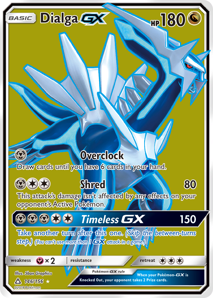 Dialga GX (146/156) [Sun & Moon: Ultra Prism] | Galaxy Games LLC